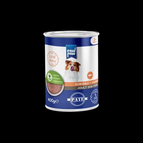 Pawpaw Pate Yetişkin Köpek Maması Somonlu