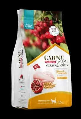 Carni Life Tavuk ve Narlı Düşük Tahıllı Kısır Kedi Maması 5 kg