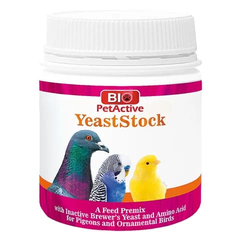 Yeast Stock - Inactive Brewer’s Yeast for Cage Birds