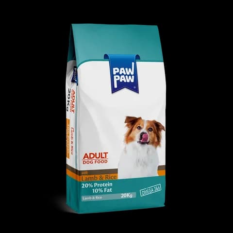 Pawpaw Yetişkin Köpek Maması Kuzulu Pirinçli